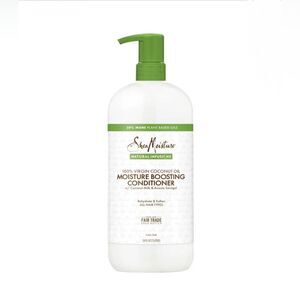 SHEA Moisture Moisture Boosting Conditioner Coconut Oil All-Hair-Types 34 oz NEW